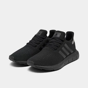 ADIDAS ORIGINALS SWIFT RUN Wpomen's CASUAL SHOES CORE BLACK FW5030-001 7 NIB - Picture 1 of 6