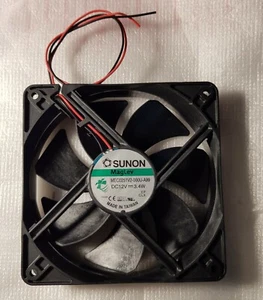 NEW SUNON MEC0251V2-000U-A99 Cooling Fan DC12V 0.32A 120x120x25mm 2-Wire Cooler - Picture 1 of 2