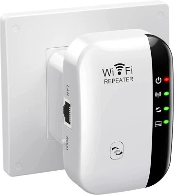 WiFi Extender, WiFi Signal Booster Up to 3000sq.ft and 32 Devices - Image 1 of 4