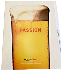 Book Coors Molson Brewing Company Annual Financial Report 120 pages Passion 2005 - Foto 1 di 7