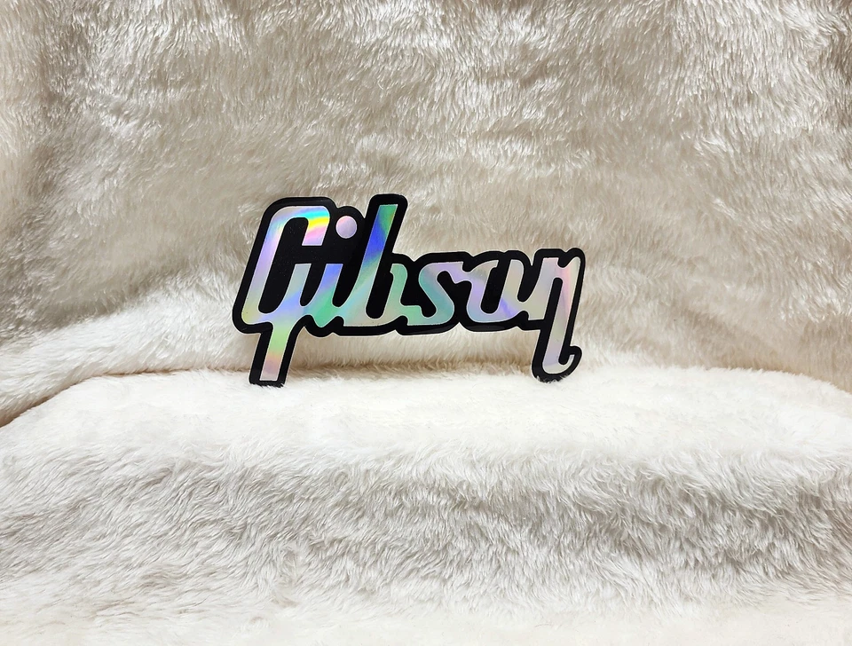 Gibson Guitars "Holographic" Sticker - Image 1 of 1