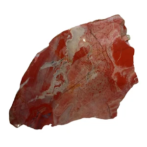 Einseitiger Anschliff Roter Jaspis Rohstein Red Jasper 3,5Kg Harmonie Zen Garten - Bild 1 von 10