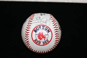 #22 Sean Casey & #12 Jed Lowrie handsignierter Baseball - Bild 1 von 7