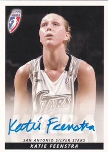 RITTENHOUSE 2006 WNBA KATIE FEENSTRA AUTOGRAPH CARD - Picture 1 of 2
