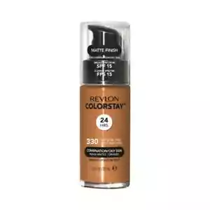 REVLON ColorStay Foundation NATURAL TAN 330 Combination Oily Skin 30mL Pump - Picture 1 of 1