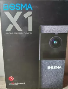 Telecamera di sicurezza domestica BOSMA X1 WiFi telecamera interna super grandangolare 360 gradi NUOVO - Foto 1 di 3