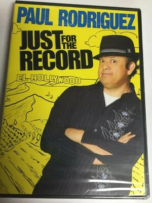 Paul Rodriguez: Just for the Record (DVD,2012,Unrated,Widescreen) BRAND NEW! - Image 1 of 2