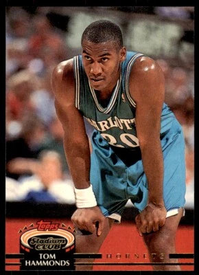 1992-93 Stadium Club Tom Hammonds Basketball Cards #291 - Image 1 of 2