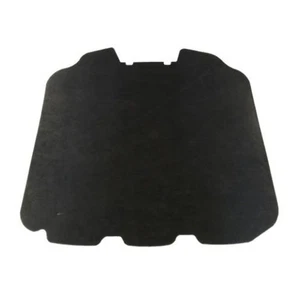Hood Insulation Pad for 1986 Mercury Cougar 1/2" Half Gray/Black 1Pc Fiberglass - Picture 1 of 6