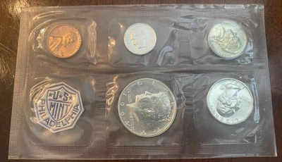 1964 US Silver Proof Set with no envelope - Image 1 of 2
