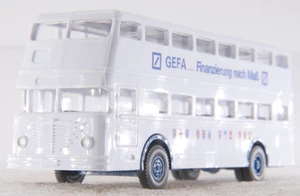 Wiking 1:87 Werbemodell A.S.S alt LKW Bus Büssing D2U Gefa Blau 1983 H0 GK 1 OVP - Bild 1 von 9