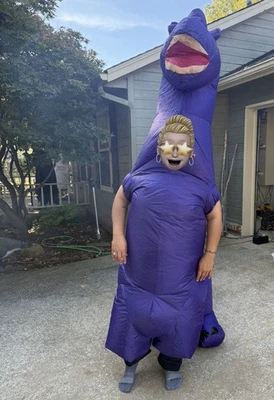 Disfraces inflables de Halloween para adultos, Brachiosaurus inflable inflable dinosaurio... Foto 1 de 4