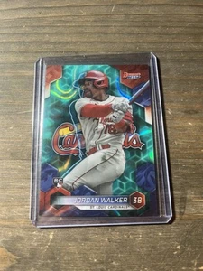 2023 Bowman's Best Jordan Walker RC Aqua rifrattore / 199 #65 Cardinals π₯π₯ - Foto 1 di 3