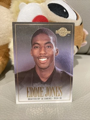 1994-95 Skybox Premium Basketball NBA Draft Picks LA Lakers Rookie Eddie Jones - Image 1 of 2