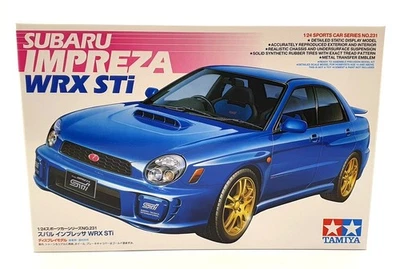 Tamiya 1/24 Scale Model Kit 24231 - Subaru Impreza WRX STi - Image 1 of 4