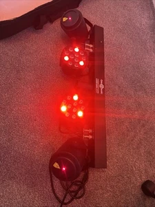 Gear4music Cosmos Laser Party FX Lights with Stand & Carry Bag - Picture 1 of 7