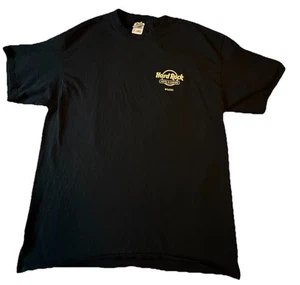 Hard Rock Hotel Casino Biloxi T-Shirt Herren XL schwarz kurzarm 2-seitig *defekt - Bild 1 von 10