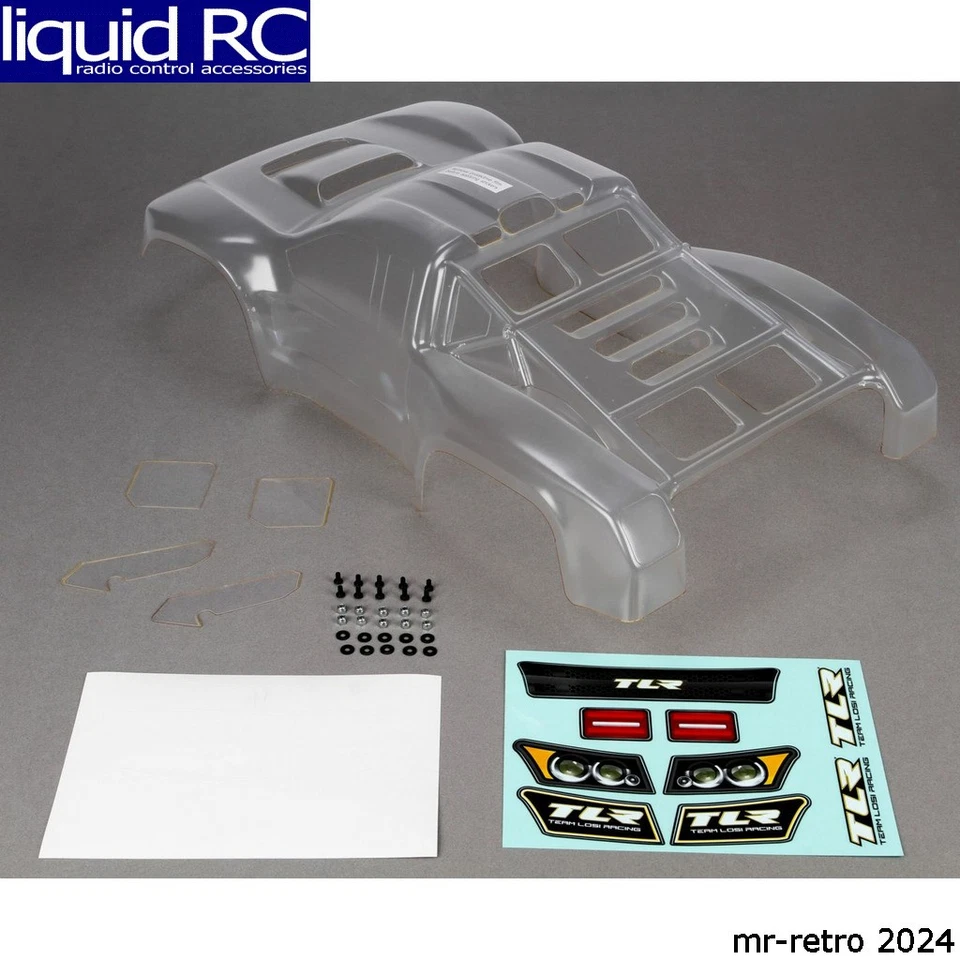 Team Losi Racing 8061 Hi Performance Body Clear Precut: SCT - Image 1 of 1