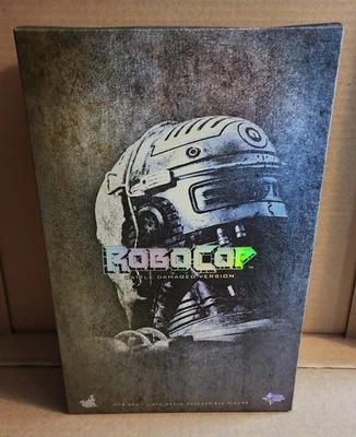 Hot Toys 1/6 RoboCop (Battle Damaged Version) 12" Figure MMS265 Peter Weller NEW - Image 1 of 4