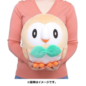 Muñeco de peluche Rowlet edición limitada PC Center animación oficial de Japón 30 cm - Imagen 1 de 4