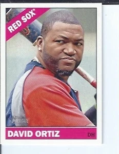 David Ortiz 2015 Topps Heritage impresión corta - Imagen 1 de 1
