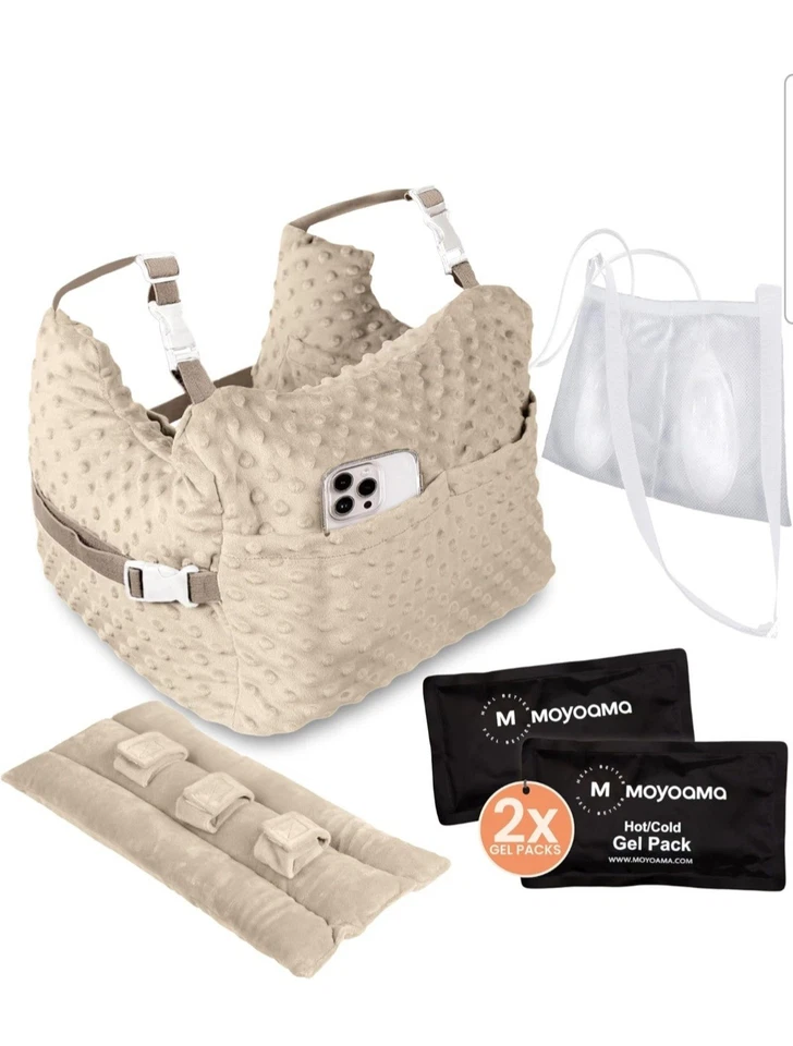 Almohada Post Mastectomía - Almohada Post Cirugía para Coche, Reducción y Aumento de Senos Foto 1 de 4