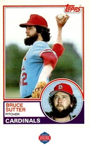1983 Topps #150 Bruce Sutter - Picture 1 of 2