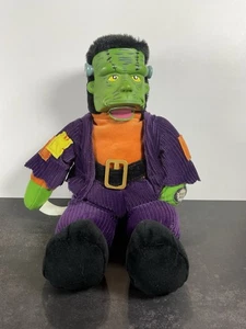Vintage 1990er Frankenstein Monster Mash Halloween singende Plüschpuppe animiert  - Bild 1 von 10