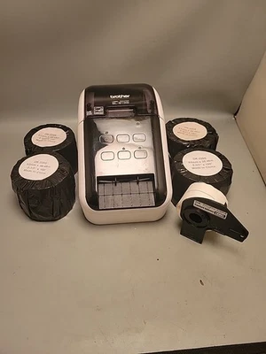 Brother QL-810w Ultra-fast Label Printer *No Power Cord* Buying As Is  - Image 1 of 4