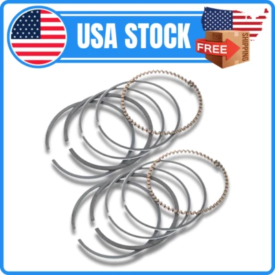 Honda CD175 SL175 K0/K1 CA175 K3 CB175 CL175 K3-K7 поршневое кольцо STD набор из 2 - Изображение 1 из 3