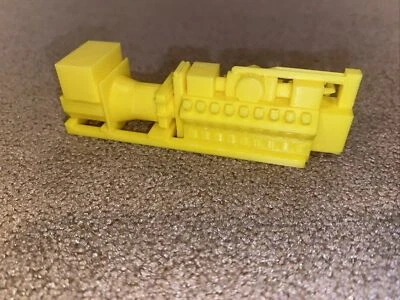 2 HO Scale 1/87  Diesel Generator Loads For Flat Car Freight - Image 1 of 4