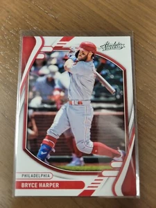2022 Panini Absolute Baseball Green Foil Bryce Harper #31 - Phillies  - Bild 1 von 4