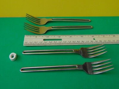 4 Count Vintage The Cellar CLF8 Salad Forks 6.5" Made in Japan - Image 1 of 4