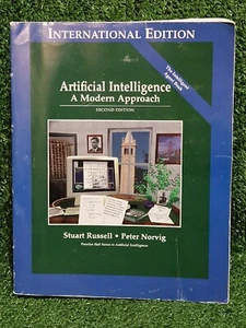 Artificial Intelligence: A Modern Approach Book International Edition Paperback - Picture 1 of 5