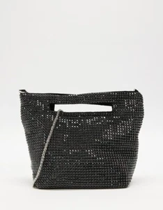 HONEY & BEAU Black Glow Bag Brand New - Picture 1 of 3