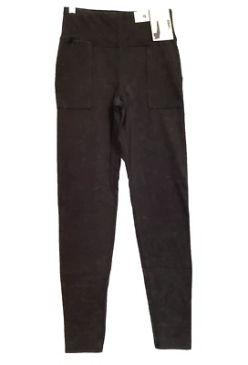 NOBO  Black  HIGH RISE CARGO UTILITY ANKLE LEGGING  Sz Jr. XS* - Image 1 of 4