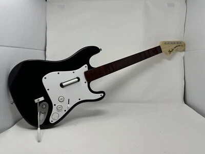 Harmonix Rockband 3 Stratocaster Xbox 360 Wireless Guitar - Missing key/turns On - Image 1 of 4