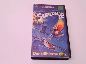 Superman 3 III - Der stählerne Blitz 1983 Uncut VHS German PAL Thorn EMI Video - Bild 1 von 5