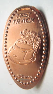 WDW HOLLYWOOD STUDIOS - Fast Track Mickey Donald Goofy -- elongated zinc penny - Picture 1 of 1