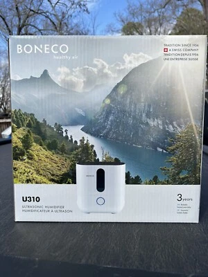 BONECO U310 2 in 1 Top Fill Warm Mist Ultrasonic Plastic Humidifier with Auto... - Image 1 of 4