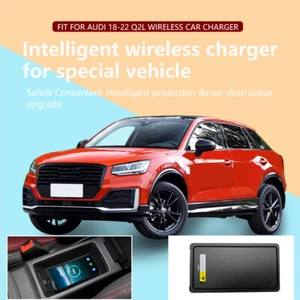 Almohadilla de carga rápida inalámbrica para teléfono con consola central para Audi Q2 Q2 Quattro 2018-2022 - Imagen 1 de 18