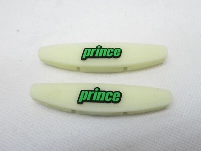 2X PRINCE GLOW "PREMIER SILENCER" VIBRATION DAMPENERS FOR TENNIS RACQUETS