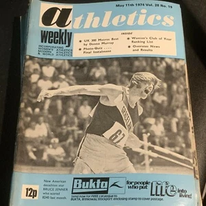 VINTAGE ATHLETICS WEEKLY MAY 11th 1974 No.19 DONNA MURRAY BRUCE JENNER - Picture 1 of 1
