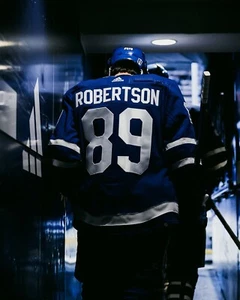 Nicholas Robertson Down the Tunnel Toronto Maple Leafs 8x10 NHL Hockey Photo - Picture 1 of 1