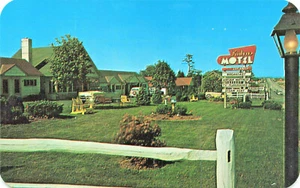 Allentown PA Kuhn's Motel on U.S. 22 Postcard - Picture 1 of 2