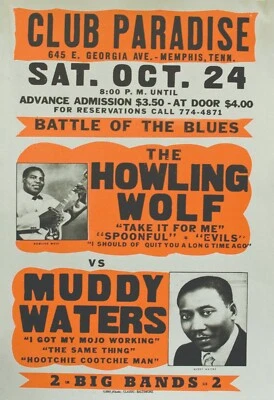 Club Paradise Concert Reproduction 4" x 6" Mini Concert Poster Free Top Loader   - Image 1 of 2