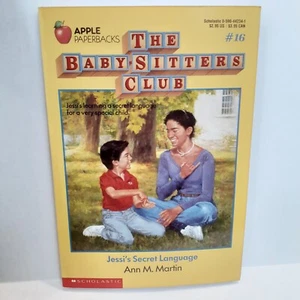 Jessi's Secret Language The Baby-Sitters Club #16 Classic Edition Ann M. Martin - Picture 1 of 6