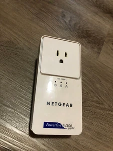Netgear Powerline Gigabit Adapter White 500 XAV5501 - Picture 1 of 5