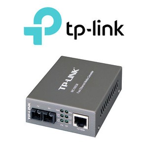 TP-Link MC100CM Fast Ethernet Fiber Optic Media Converter, Multi-Mode SC