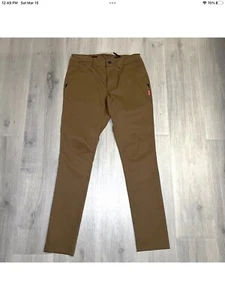 KETL Mountain Apparel Tomfoolery Chino Travel Pants (Slim Fit) - Sz S/32" Brown - Picture 1 of 3